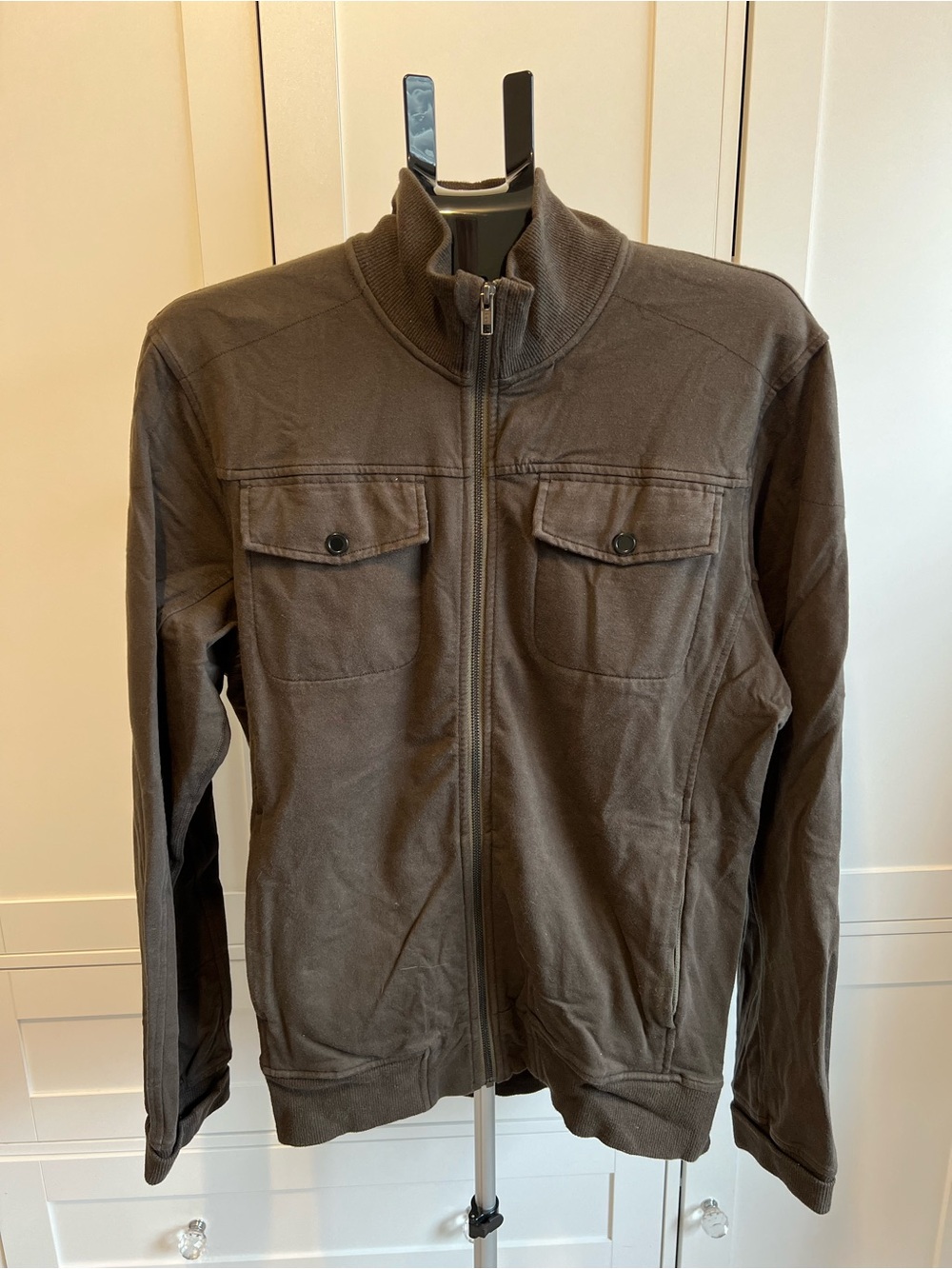 Lululemon Men's Brown Full-Zip Casual Jacket